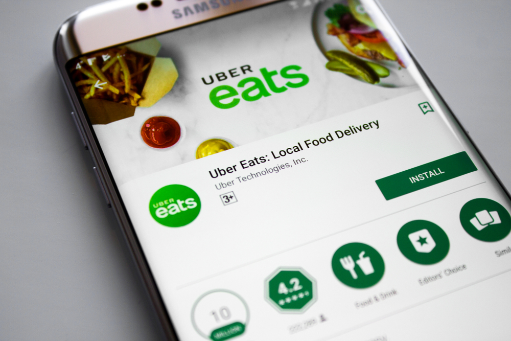 Uber Eats app