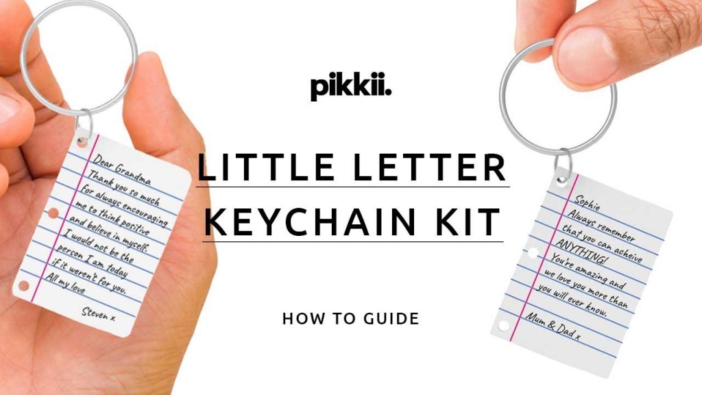 Mini Letter Keychain Kit - IWOOT